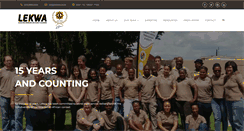 Desktop Screenshot of lekwaconsulting.co.za
